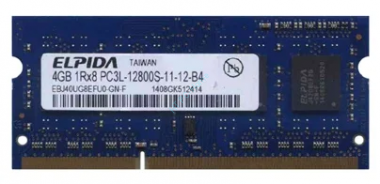 Оперативная память 4Gb Elpida EBJ40UG8EFU0-GN-F DDR3 1600 SODIMM  — HTPC-Home.ru