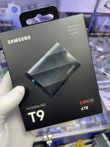Твердотельный накопитель 4Тб Samsung T9 MU-PG4T0B/WW External SSD — HTPC-Home.ru
