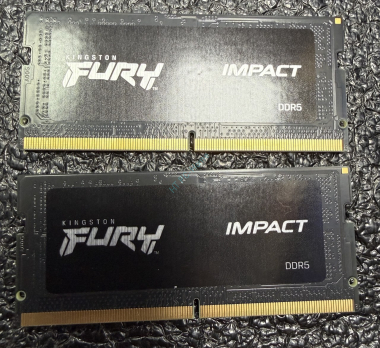 Оперативная память 16Gbx2 Kingston FURY Impact KF548S38IBK2-32  DDR5 4800 SO-DIMM &mdash; HTPC-Home.ru