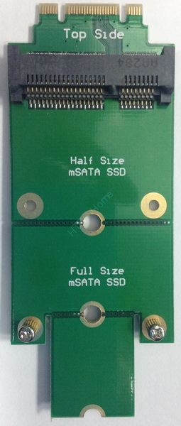 Переходник жесткого диска Sintech Electronic mini PCI-E mSATA SSD to M.2 (NGFF) (ST5107)