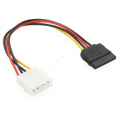 Переходник питания MOLEX на SATA  — HTPC-Home.ru