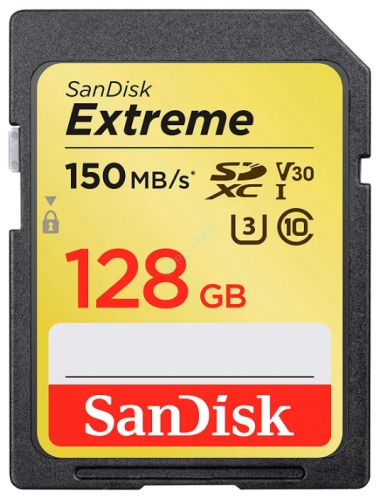 Карта памяти 128Gb SanDisk Extreme SDXC Class 10 SDSDXV5-128G-GNCIN — HTPC-Home.ru