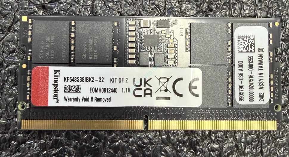 Оперативная память 16Gb Kingston FURY Impact KF548S38IB-16  DDR5 4800 SO-DIMM фото 1 &mdash; HTPC-Home.ru