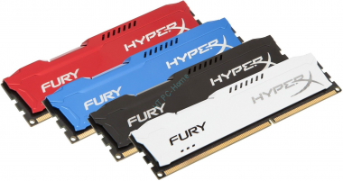 4Gb  Kingston HyperX Fury HX316C10F/4 DDR3 DIMM CL10 — HTPC-Home.ru