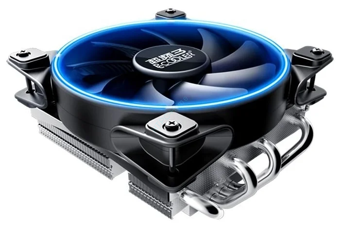 Система охлаждения PCCooler GI-46U CORONA B Cooler (4пин, 2011 / AM4-FM2, 26.5дБ, 1000-1800 об / мин, Al+тепл.трубки) фото 1 — HTPC-Home.ru