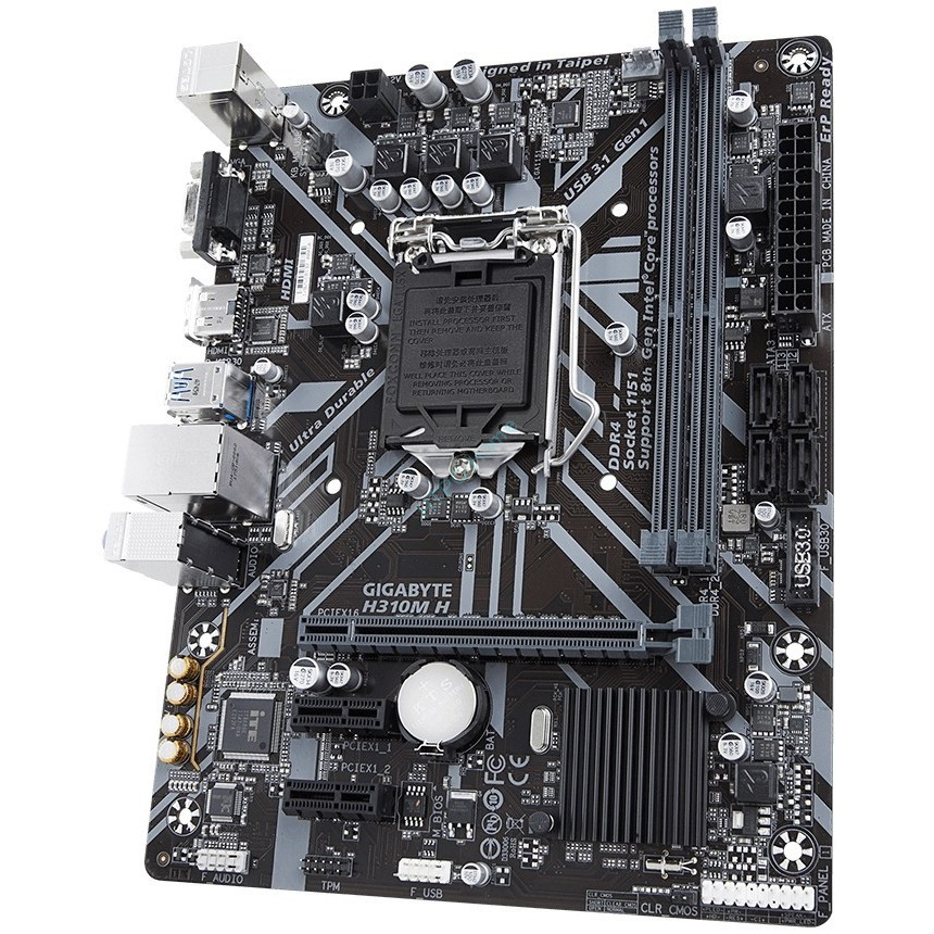 Материнская плата GIGABYTE H310M H 2.0 LGA1151v2  фото 1 — HTPC-Home.ru