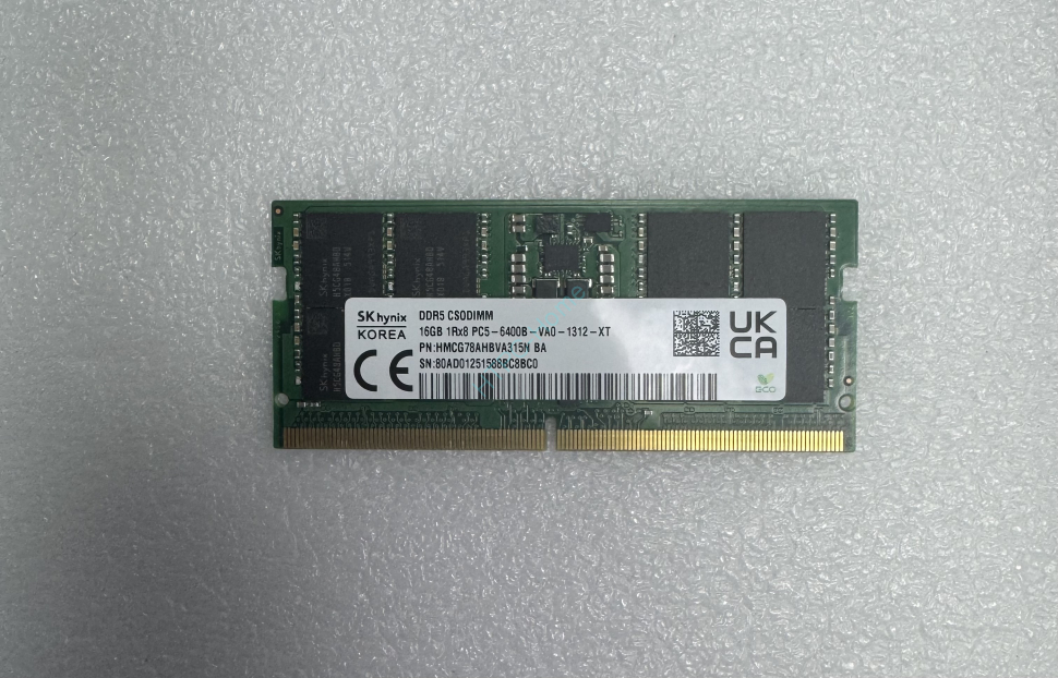 Оперативная память 16Gb Hynix HMCG78AHBVA315N DDR5 6400 SODIMM фото 1 — HTPC-Home.ru