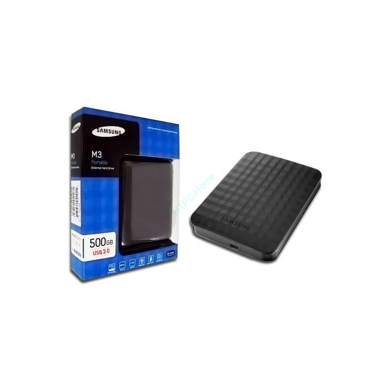  Внешний диск 500Gb Maxtor M3 Portable HX-M500TCB/G USB3.0  фото 1 — HTPC-Home.ru