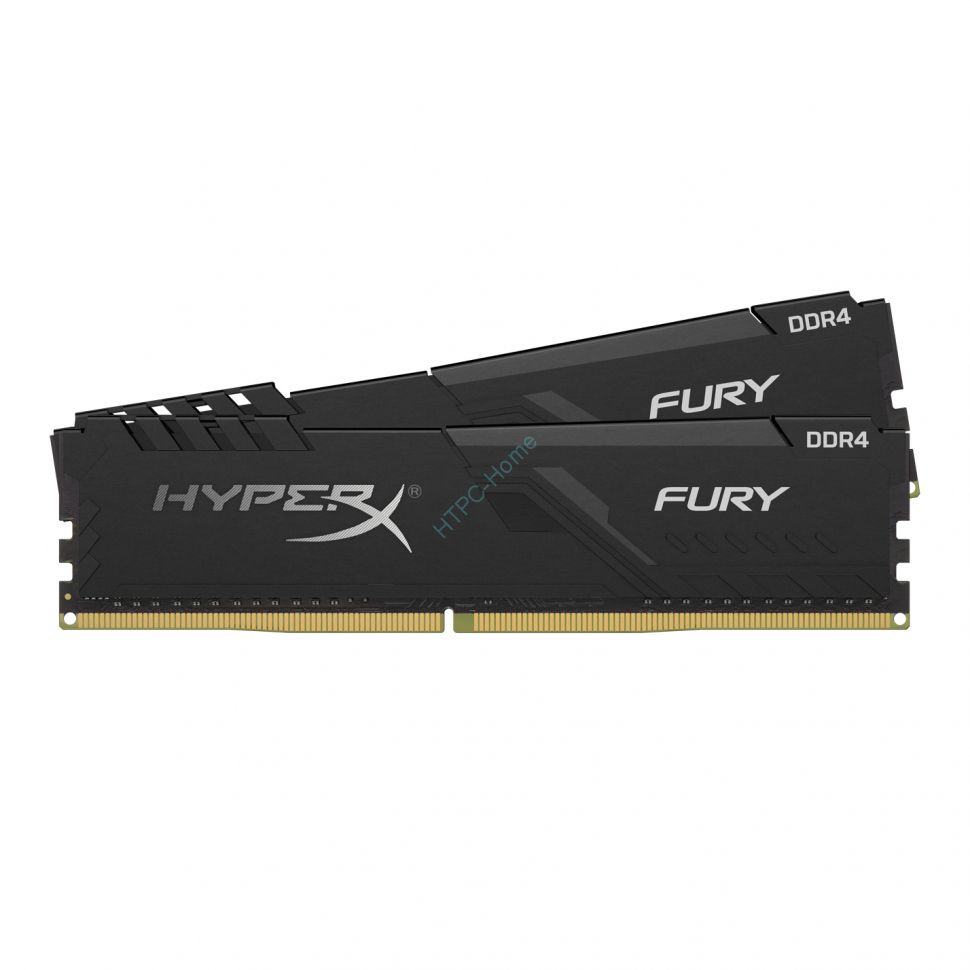 Оперативная память 16Gbx2 KIT Kingston HyperX Fury HX426C16FB3K2/32 DDR4 2666 DIMM  фото 1 — HTPC-Home.ru