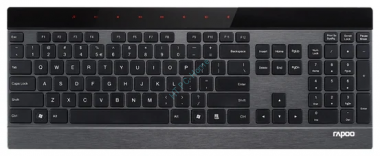 Клавиатура Rapoo Wireless Ultra-slim Touch Keyboard E9270P Black USB  — HTPC-Home.ru
