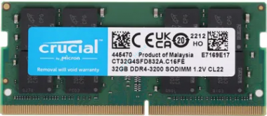 Модуль памяти 32GB Crucial CT32G4SFD832A DDR4 3200 SODIMM — HTPC-Home.ru