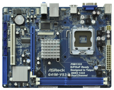ASRock G41M-VS3 R2.0 LGA775  — HTPC-Home.ru