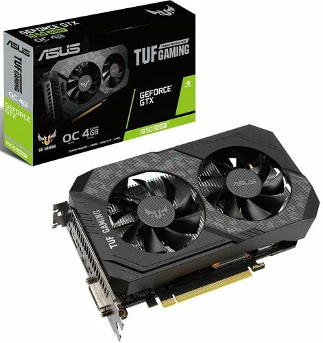 Видеокарта ASUS TUF Gaming GeForce GTX 1650 SUPER OC Edition 4GB (TUF-GTX1650S-O4G-GAMING) фото 1 — HTPC-Home.ru