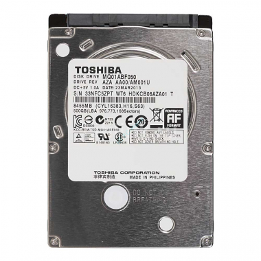 Жесткий диск 500Gb SATA TOSHIBA MQ01ABF050 2.5&quot; 5400rpm 8Mb — HTPC-Home.ru