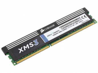 Оперативная память 8Gb Corsair XMS3 CMX8GX3M1A1600C11 DDR3 1600 DIMM