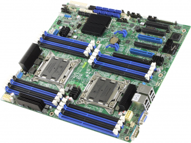 Материнская плата INTEL DBS2600CP2 Dual LGA2011 E-ATX  — HTPC-Home.ru