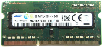 Оперативная память 4Gb Samsung M471B5173QH0-YK0 DDR3L 1600 SODIMM 