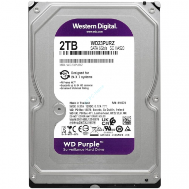 Жесткий диск 2Тб Western Digital Purple WD23PURZ 3.5&quot; — HTPC-Home.ru