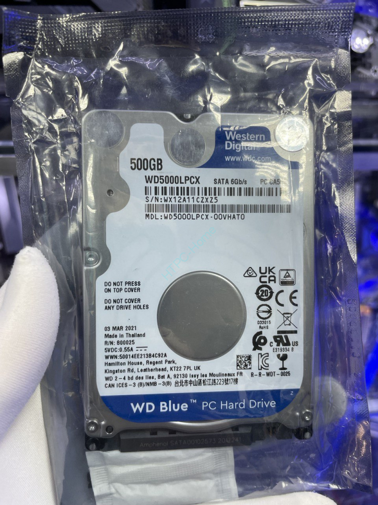 500Gb SATA Western Digital Blue WD5000LPCX 2.5 3 050 HTPC Home.ru