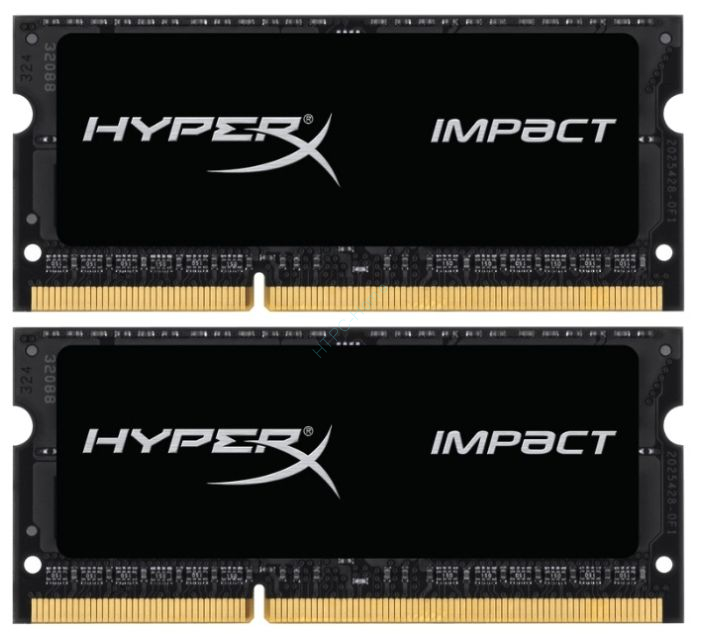 Оперативная память 8Gbx2 Kit Kingston HyperX HX321LS11IB2K2/16 DDR3 2133 SODIMM фото 1 — HTPC-Home.ru