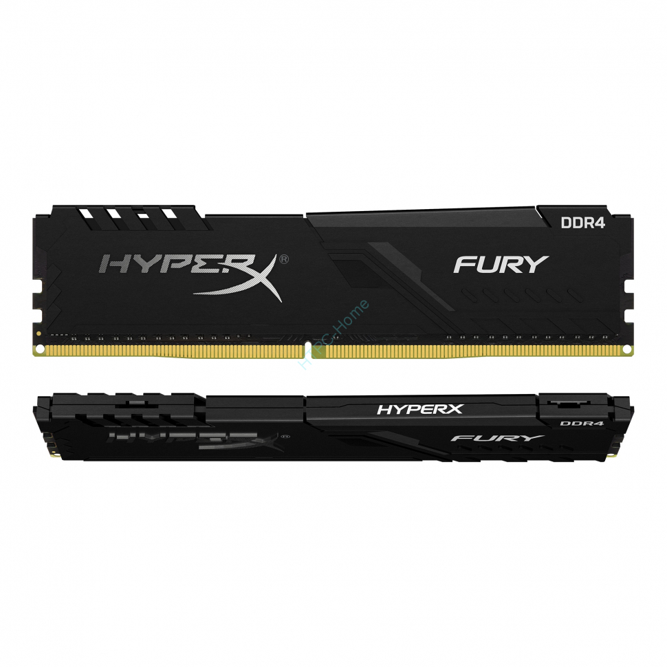 Модуль памяти 8Gbx2 KIT Kingston HyperX Fury HX426C16FB3K2/16 DDR4 2666 DIMM PC4-21300 CL16 фото 1 — HTPC-Home.ru