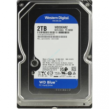 Жесткий диск 2Тб WD Blue WD20EARZ 3.5&quot; — HTPC-Home.ru