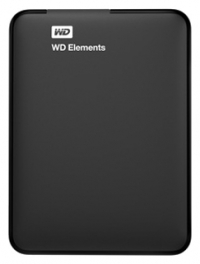 Внешний жесткий диск 500Gb WDBUZG5000ABK-EESN Elements Portable 2.5" USB3.0