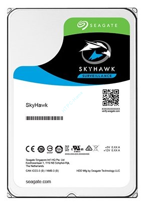 Жесткий диск 6Tb SATA Seagate SkyHawk ST6000VX0023 3.5" 256Mb