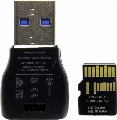 SanDisk Extreme Pro microSDXC 128gb / SDSQXPJ-128G-GN6M3 275/100mbs — HTPC-Home.ru