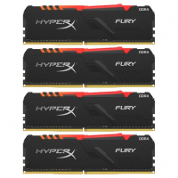 Оперативная память 8Gbx4 KIT HyperX HX424C15FB3AK4/32 Fury RGB DDR4 2400 DIMM