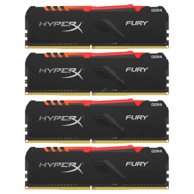 Оперативная память 8Gbx4 KIT HyperX HX424C15FB3AK4/32 Fury RGB DDR4 2400 DIMM — HTPC-Home.ru
