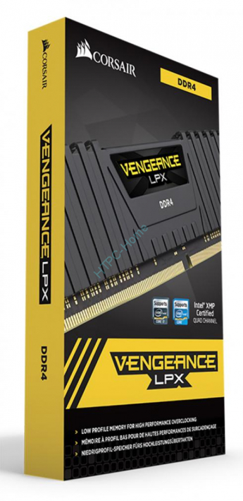 Оперативная память 16Gb Corsair Vengeance LPX CMK16GX4M1A2400C14 DDR4 2400 DIMM 