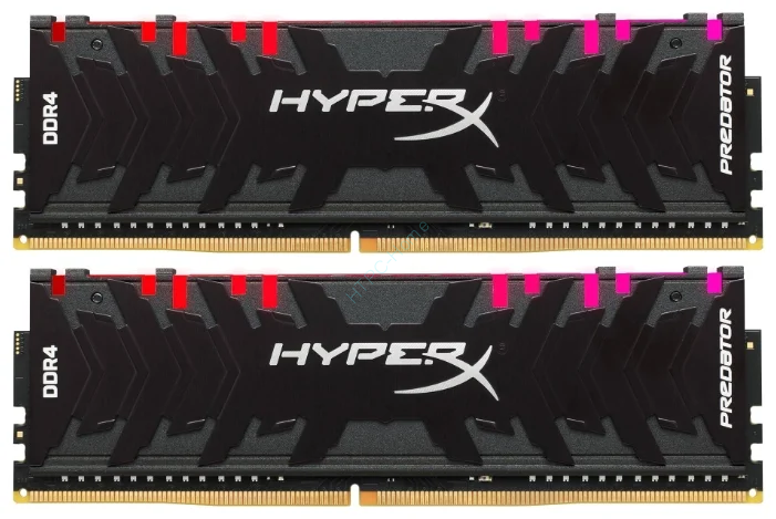 Оперативная память 8Gbx2 KIT HyperX RGB HX432C16PB3AK2/16 DDR4 3200 DIMM фото 1 — HTPC-Home.ru