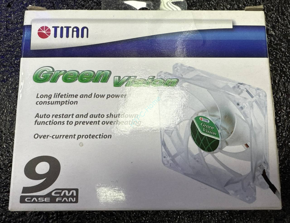 Вентилятор Titan TFD-9225GT12Z/V2(RB) 90x90x25mm 3-pin 12dB Ret фото 1 — HTPC-Home.ru