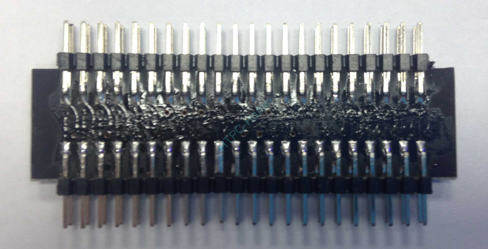 Переходник жесткого диска для соединения Sintech Electronic IDE 44 Pin, Папа - Папа (ST4444) фото 1 &mdash; HTPC-Home.ru