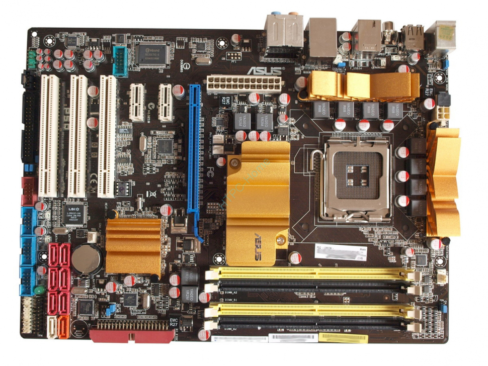 ASUS P5Q  LGA775 < P45 > PCI-E+GbLAN+1394 SATA RAID ATX 4DDR2 < PC2-8500 >@ фото 1 &mdash; HTPC-Home.ru