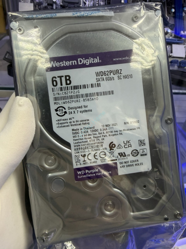 Жесткий диск 6Tb Western Digital Purple WD62PURZ 3.5" 5640rpm 128Mb &mdash; HTPC-Home.ru