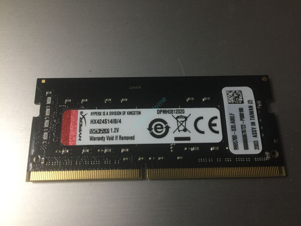 Оперативная память 4Gb Kingston HyperX HX424S14IB/4 DDR4 SODIMM CL14 фото 1 &mdash; HTPC-Home.ru