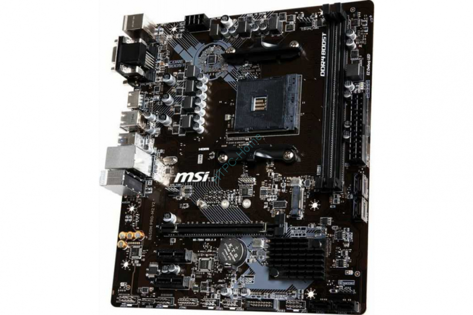 Материнская плата MSI B450M PRO-M2 V2 AM4 фото 1 — HTPC-Home.ru