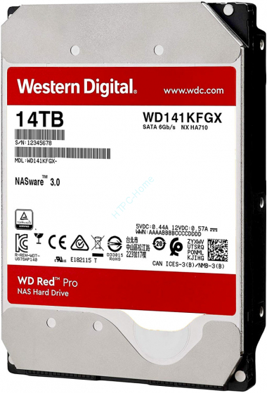 Жесткий диск WD 14Tb WD141KFGX NAS Red Pro (7200rpm) 512Mb 3.5&quot; — HTPC-Home.ru