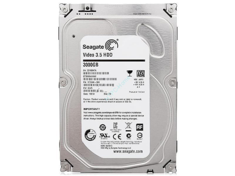 Жесткий диск 3Tb SATA Seagate Video ST3000VM002 3.5" 5900rpm 64Mb ...