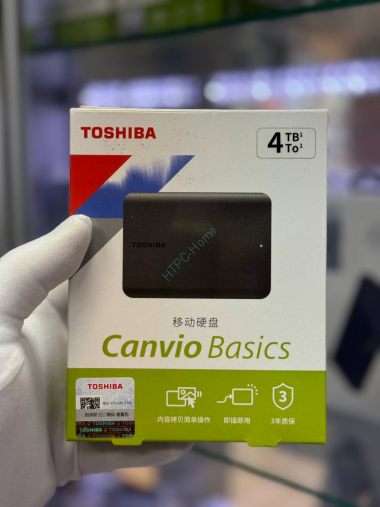Внешний диск 4Тб Toshiba Canvio Basics HDTB540EK3CA USB 3.0 — HTPC-Home.ru