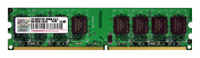 DDR2 1Gb  Transcend DIMM  PC2-5300 667MHz (TS128MLQ64V6U)