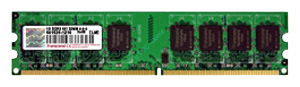 DDR2 1Gb  Transcend DIMM  PC2-5300 667MHz (TS128MLQ64V6U) — HTPC-Home.ru