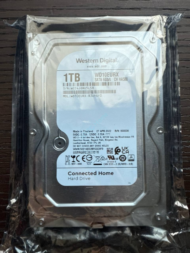 Жесткий диск 1 Tb Western Digital AV-GP WD10EURX 3.5" 64Mb &mdash; HTPC-Home.ru