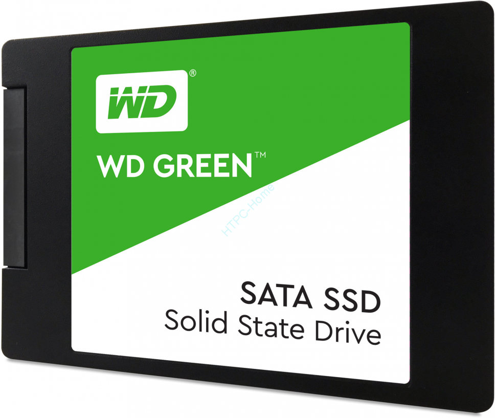 Твердотельный накопитель 120Gb SATA WD Green WDS120G2G0A 2.5"  фото 1 — HTPC-Home.ru