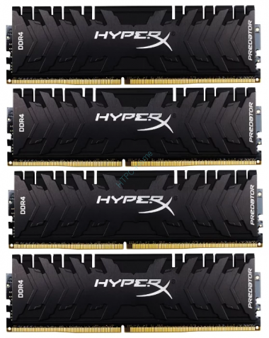 Оперативная память 16Gbx4 KIT Kingston HyperX Predator HX430C15PB3K4/64 DDR4 3000 DIMM   — HTPC-Home.ru