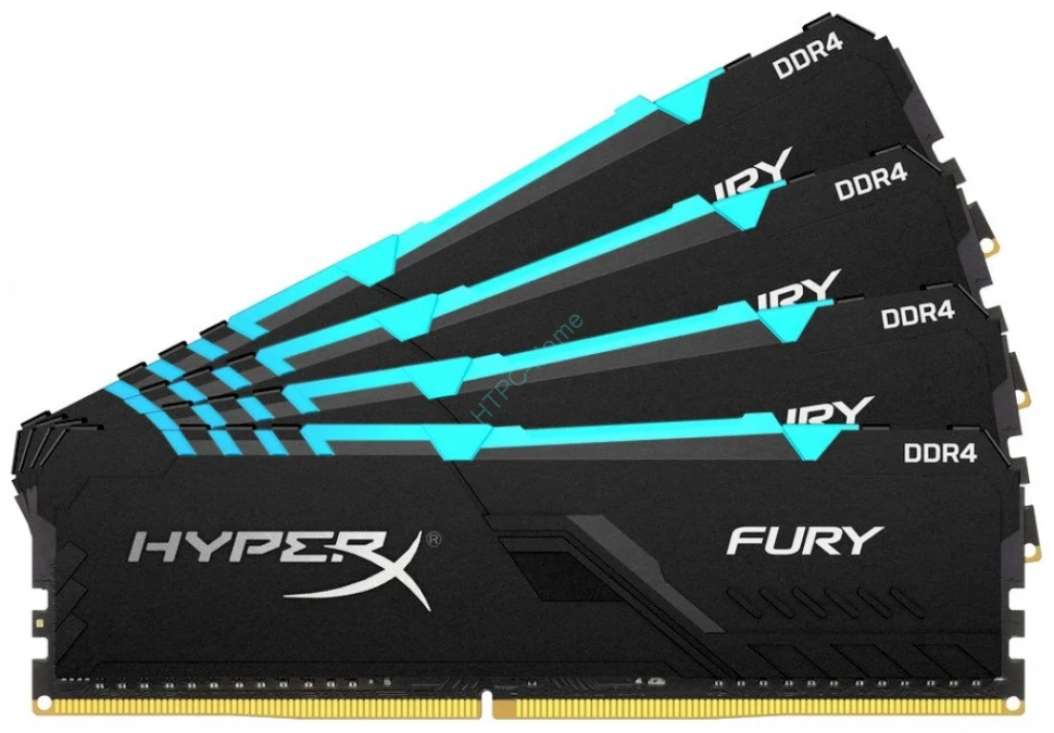 Оперативная память 16Gbx4 HyperX Fury HX434C17FB4AK4/64 DDR4 3466 DIMM RGB   фото 1 — HTPC-Home.ru
