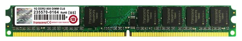 DDR2 1Gb  Transcend DIMM  PC2-6400 800MHz (JM800QLU-1G) фото 1 — HTPC-Home.ru