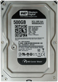 Жесткий диск 500Gb Western Digital Black WD5003AZEX